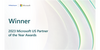 2023 Microsoft Security US Partner of the Year