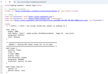 Figure 2 Code pertaining to loading initial screen